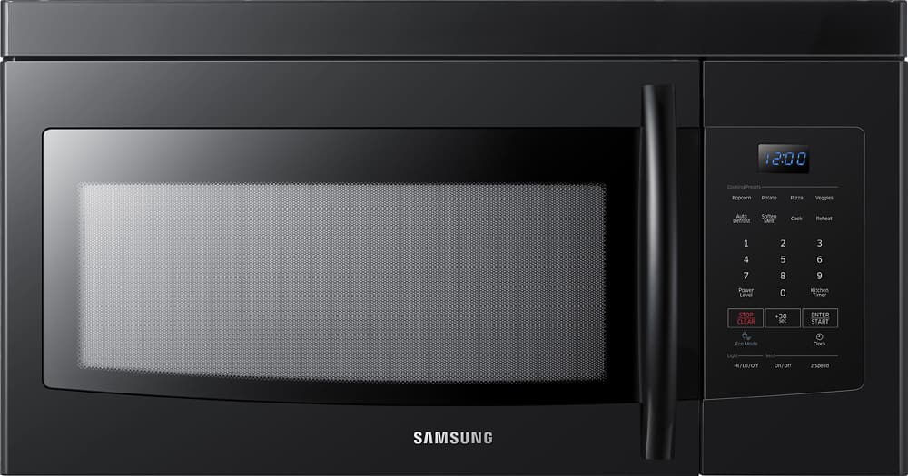 over range microwave dimensions