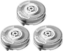 Angle. Philips Norelco - SH50/52 Replacement Head for Series 5000 Shavers - Silver.