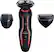 Angle. Philips Norelco - Click & Style Wet/Dry Trimmer - Black/orange.