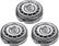 Angle. Philips Norelco - SH90/52 Replacement Shaving Heads - Silver.