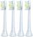 Alt View 12. Philips Sonicare - Diamond Clean Brush Heads (4-Pack) - White.