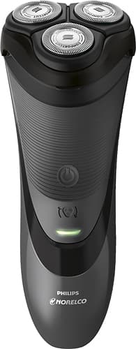 Philips Norelco - 3100 Wet/Dry Electric Shaver - Black - Angle
