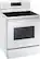 Angle. Samsung - 5.9 Cu. Ft. Freestanding Electric Range - White.