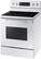 Left. Samsung - 5.9 Cu. Ft. Freestanding Electric Range - White.