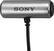 Front. Sony - Omnidirectional Condenser Microphone - Silver.