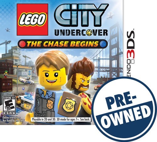  LEGO City Undercover: The Chase Begins - PRE-OWNED - Nintendo 3DS