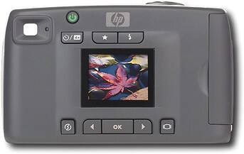 Back Standard. Hewlett-Packard - PhotoSmart 2.1-Megapixel Digital Camera.