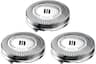 Philips Norelco - Shaving Heads for Shaver Series 3000, 2000, 1000 and Click & Style, SH30/52 - Silver