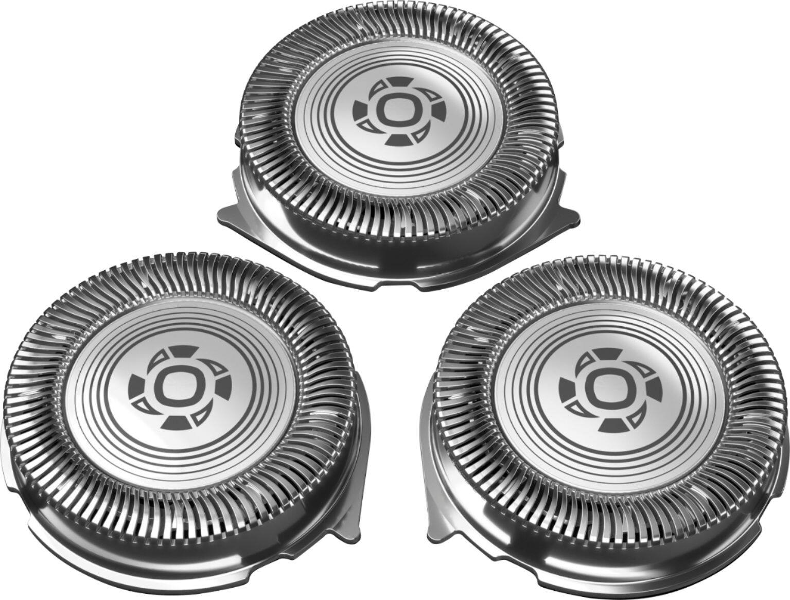 Alt View 14. Philips Norelco - Shaving Heads for Shaver Series 3000, 2000, 1000 and Click & Style, SH30/52 - Silver.