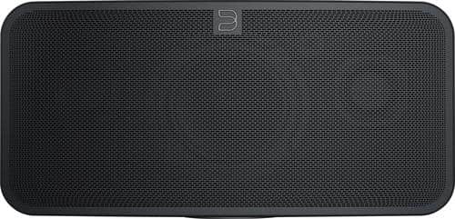 Bluesound - PULSE 2 80W Wireless 3-Way Bookshelf Speaker - Black - Larger Front