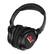 Left. Minelab - Minelab ML 80 Wireless Bluetooth Technology Headphones with USB and Aux Cable - Black.