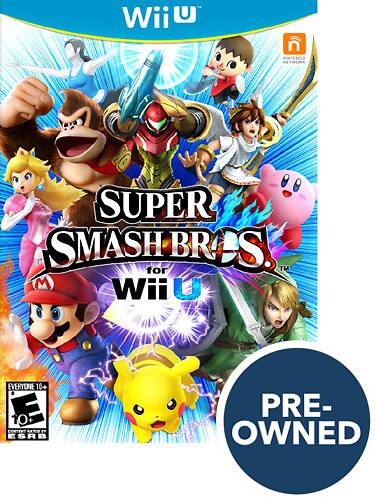 super smash bros switch pre owned