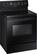 Angle. Samsung - 5.9 Cu. Ft. Freestanding Electric Range - Black.