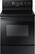 Front. Samsung - 5.9 Cu. Ft. Freestanding Electric Range - Black.