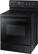 Left. Samsung - 5.9 Cu. Ft. Freestanding Electric Range - Black.