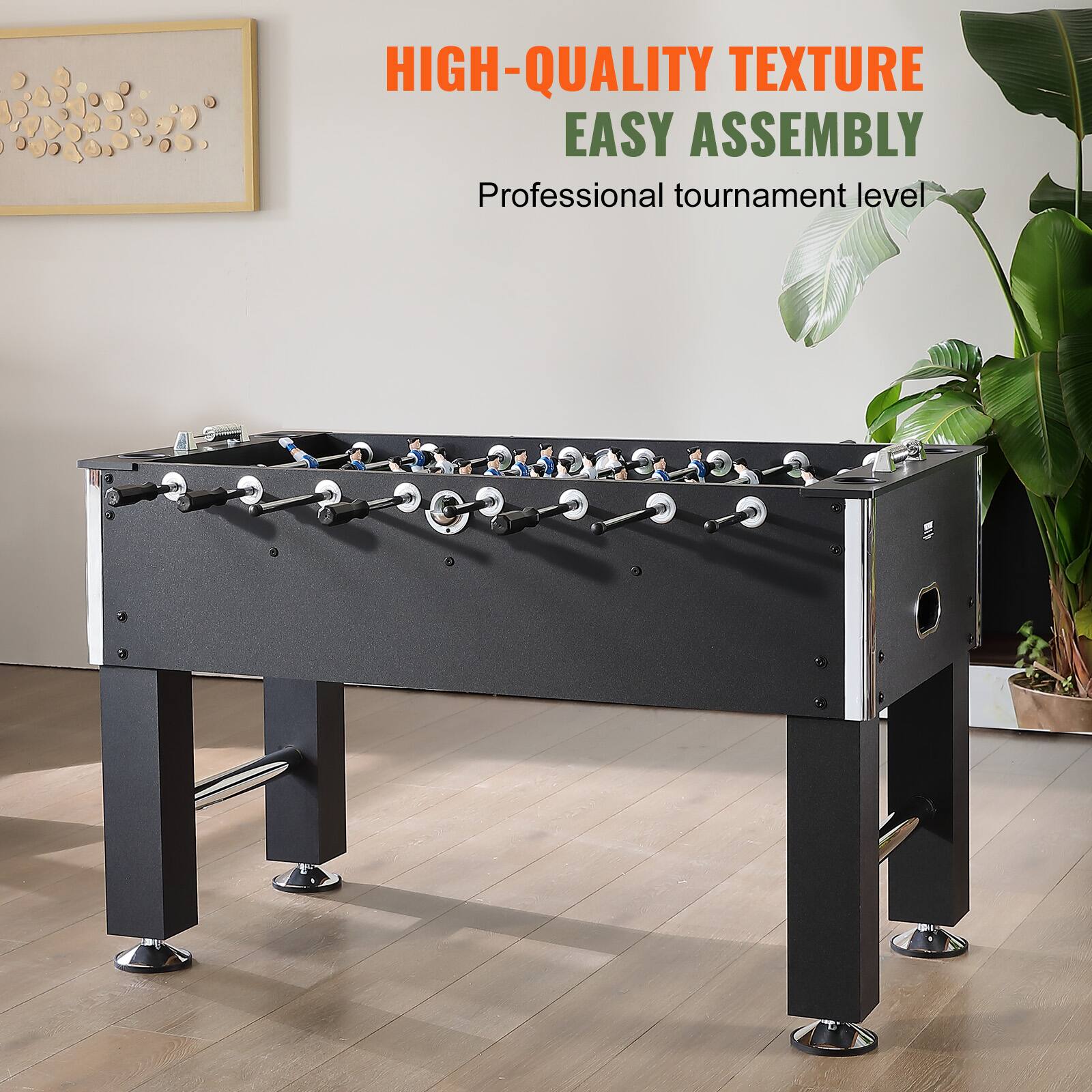 HIGH-QUALITY TEXTURE  
EASY ASSEMBLY  
Professional tournament level