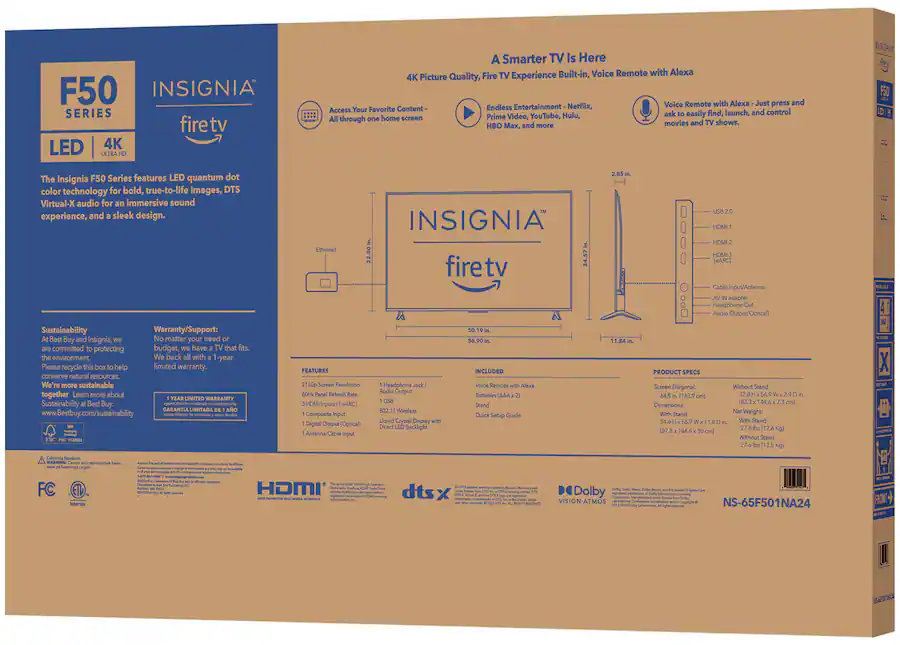 F50 Box Insignia™ 65