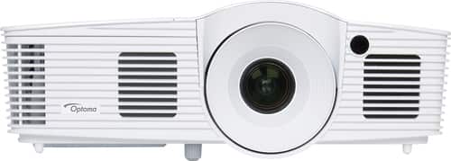 Optoma - 1080p DLP Projector - White-Front_Standard 