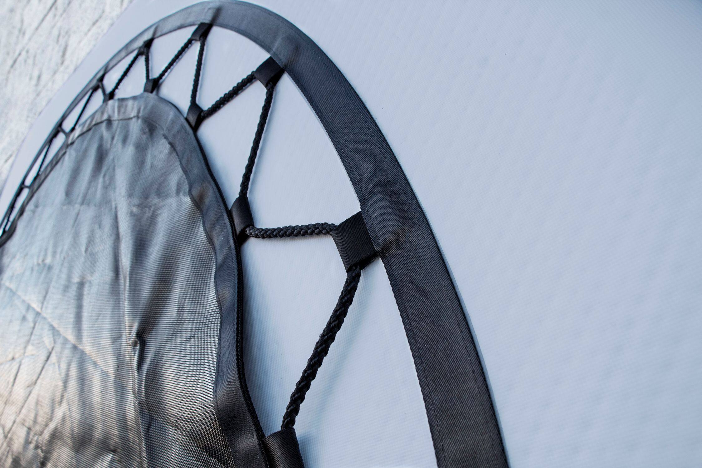 Alt View 7. Solstice - SOLSTICE Hexagon Inflatable Mesh Dock Platform for Lake Boat Pool Ocean, 8'x6" - Mesh (8'6'' Hexagon).