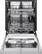 Alt View 13. LG - 24" Front-Control Built-In Dishwasher with Stainless Steel Tub, QuadWash, 48 dBa - Stainless Steel.