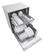 Alt View 16. LG - 24" Front-Control Built-In Dishwasher with Stainless Steel Tub, QuadWash, 48 dBa - Stainless Steel.