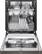 Alt View Zoom 16. LG - 24" Top Control Smart Wi-Fi Enabled Dishwasher with QuadWash and Stainless Steel Tub - Black stainless steel.