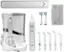 Left. Waterpik - Complete Care 5.0 Water Flosser and Triple Sonic Toothbrush - White.