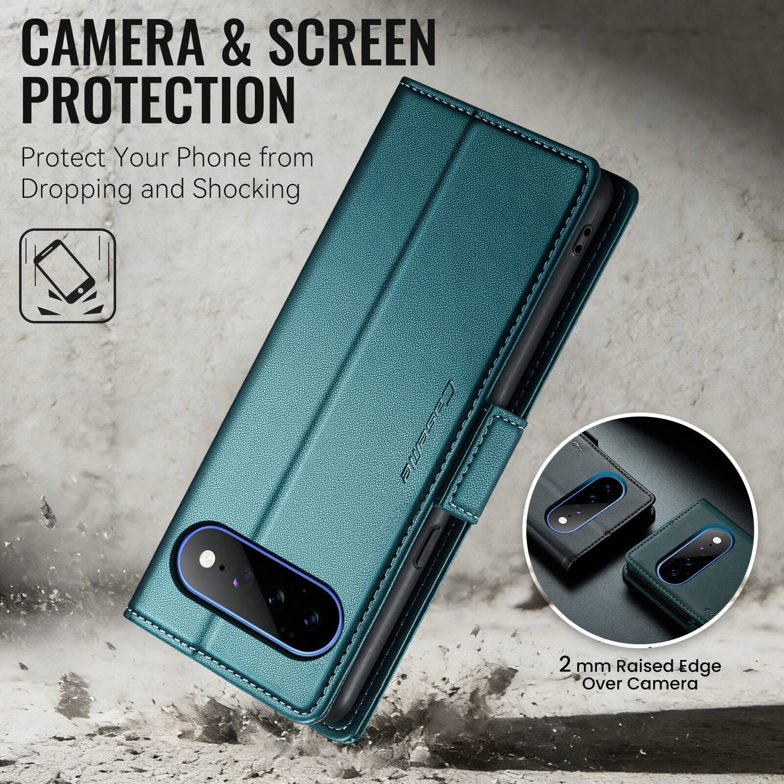 CAMERA & SCREEN PROTECTION  
Protect Your Phone from Dropping and Shocking  

2 mm Raised Edge Over Camera
