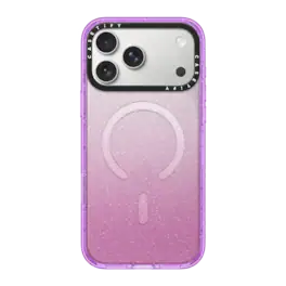 CASETiFY - Impact Case MagSafe Compatible for Apple iPhone 18 Pro Max and 17 Pro Max Devices - Glitter Purple
