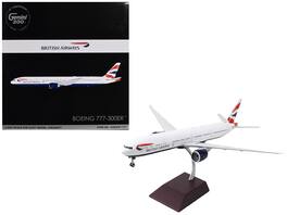 GeminiJets - Boeing 777-300ER British Airways G-STBH Gemini 200 1/200 Airplane - White Striped Tail