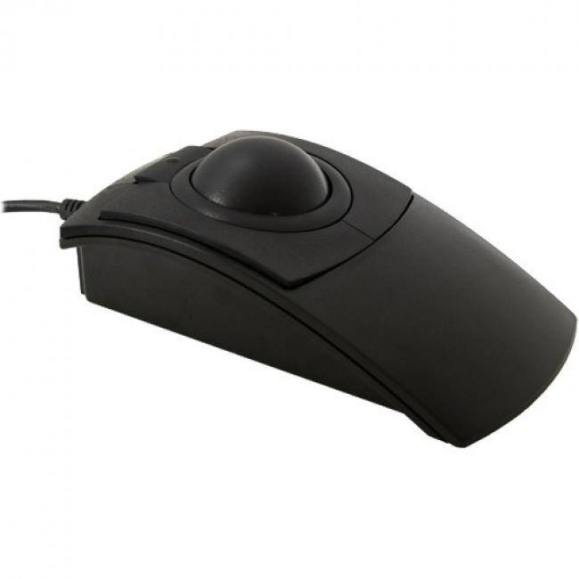Califone X-keys O-Trac Dual USB PS/2 Trackball Cable - PS/2 - Scroll Wheel - 3 Button(s) - Symmetrical - Wired - Black