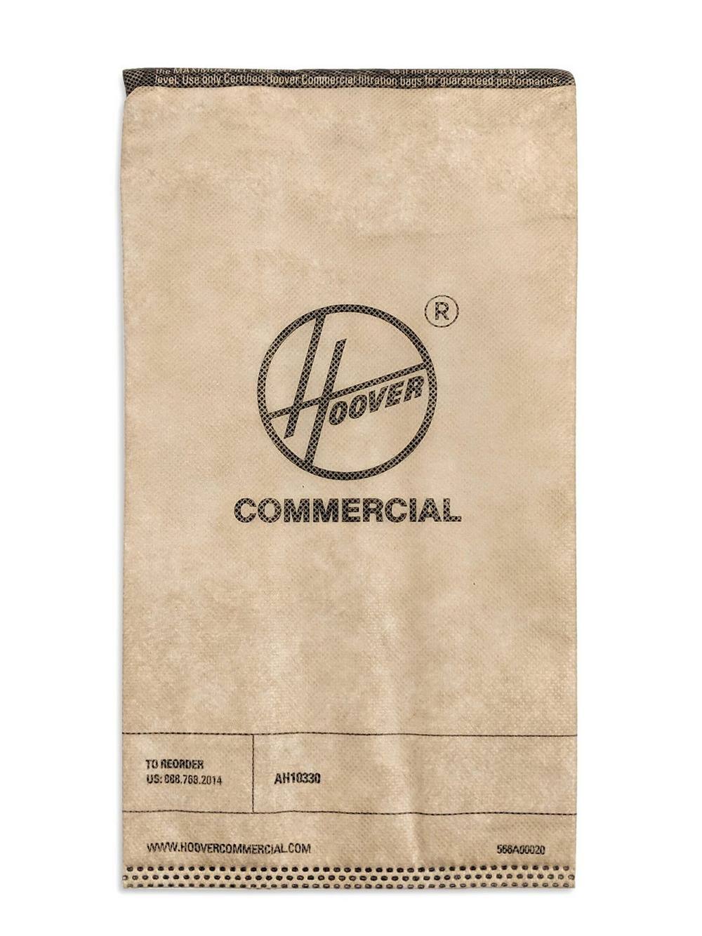 The MAX  
Level Use only Certified Hoover Commercial Filtration bags for guaranteed performance  

TO REORDER  
US: 888.768.2014  
AH10330  

WWW.HOOVERCOMMERCIAL.COM  

556A00020