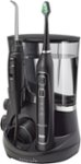Angle. Waterpik - Complete Care 5.0 Water Flosser and Triple Sonic Toothbrush - Black.