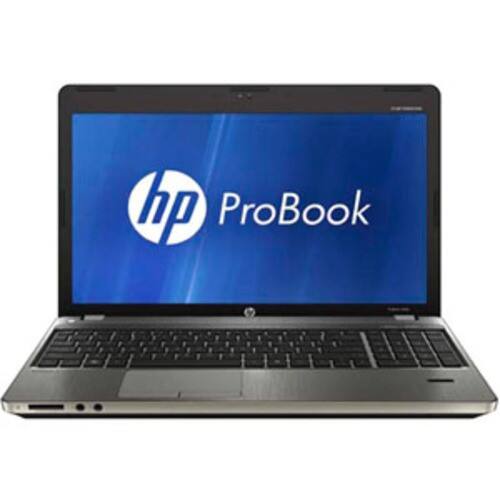 Front Standard. HP - 15.6" ProBook Notebook - 4 GB Memory - 500 GB Hard Drive - Metallic Gray.