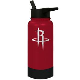Great American Products - Houston Rockets 32oz. Logo Thirst Hydration Water Bottle - Multicolor