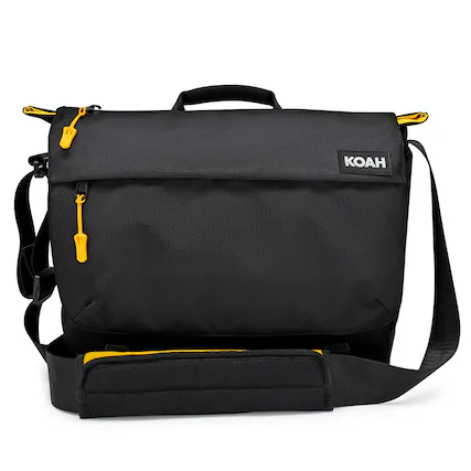 Front. Koah - Koah Fulton Precision Shoulder Messenger Camera Bag.