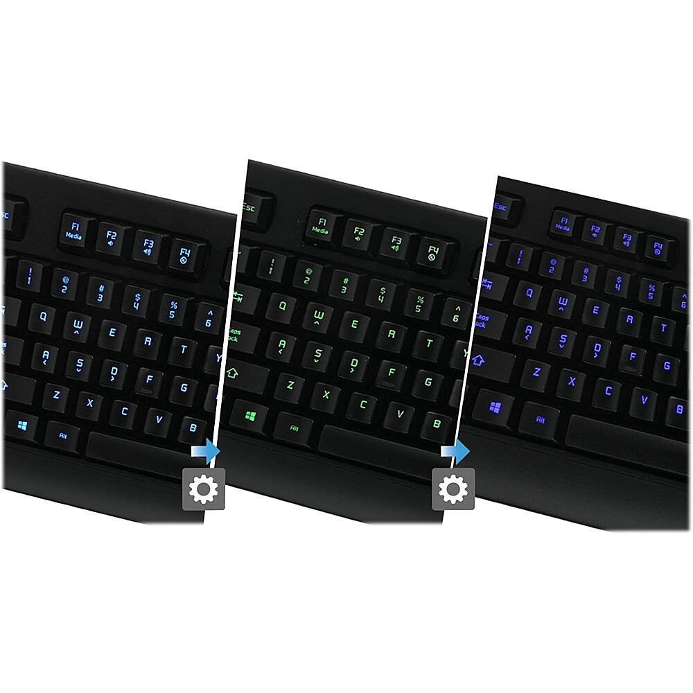 IOGEAR Kaliber Gaming IKON Gaming Keyboard Black GKB703L Best Buy