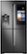 Front Zoom. Samsung - Family Hub 22.08 Cu. Ft. Counter-Depth 4-Door Flex Smart French Door Refrigerator - Black Stainless Steel.