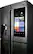 Alt View Zoom 11. Samsung - Family Hub 22.08 Cu. Ft. Counter-Depth 4-Door Flex Smart French Door Refrigerator - Black Stainless Steel.