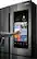 Alt View Zoom 12. Samsung - Family Hub 22.08 Cu. Ft. Counter-Depth 4-Door Flex Smart French Door Refrigerator - Black Stainless Steel.