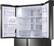Alt View Zoom 13. Samsung - Family Hub 22.08 Cu. Ft. Counter-Depth 4-Door Flex Smart French Door Refrigerator - Black Stainless Steel.