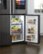 Alt View Zoom 17. Samsung - Family Hub 22.08 Cu. Ft. Counter-Depth 4-Door Flex Smart French Door Refrigerator - Black stainless steel.