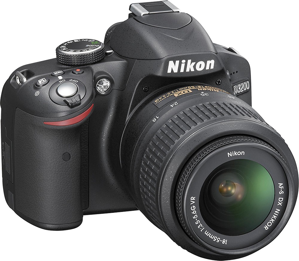 Best Buy: Nikon D3200 DSLR Camera with 18-55mm VR Lens Black D3200