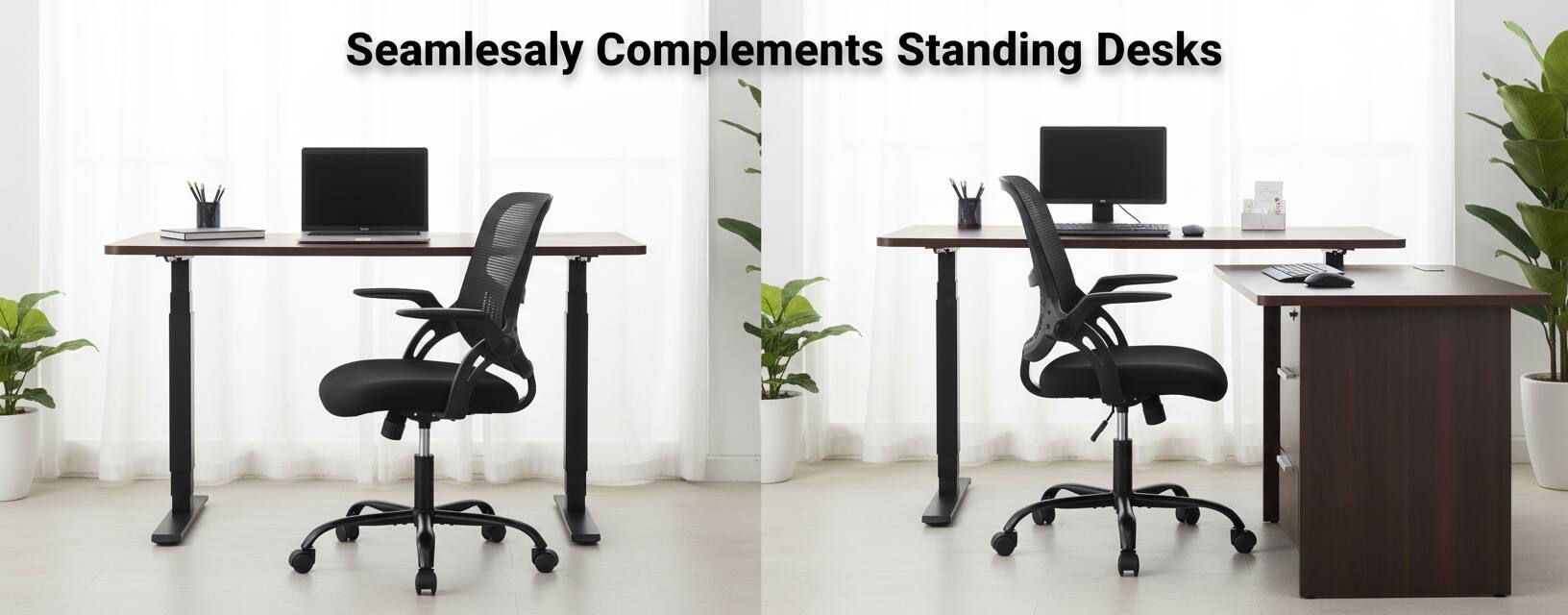 Seamlessly Complements Standing Desks