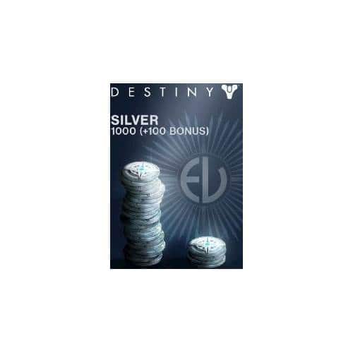 Front. Activision - 1000 Destiny Digital Silver.
