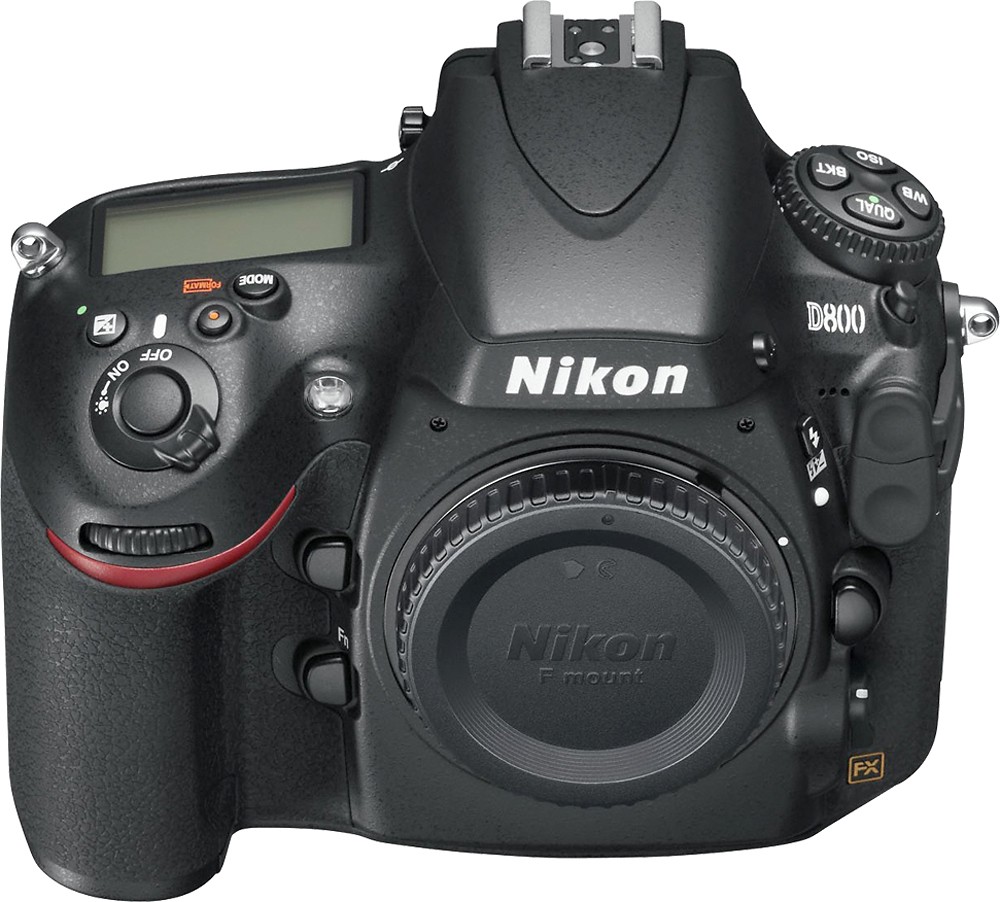 Best Buy: Nikon D800 DSLR Camera (Body Only) Black D800