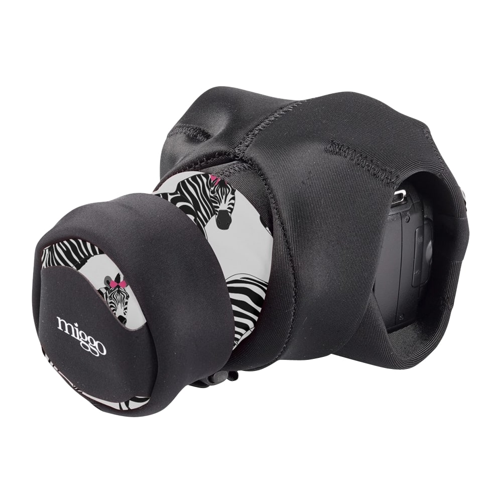 Left. miggo - Grip&Wrap DSLR Camera Case - Zebranation.