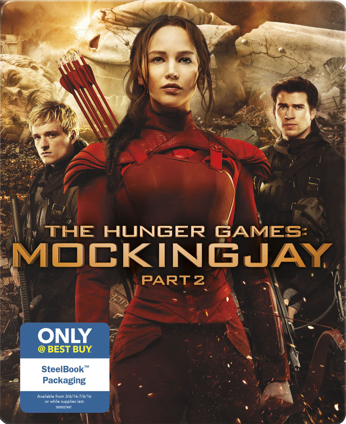 del Kristendom salvie The Hunger Games: Mockingjay, Part 2 [Blu-ray/DVD] [SteelBook] [Only @ Best  Buy] [2015] - Best Buy