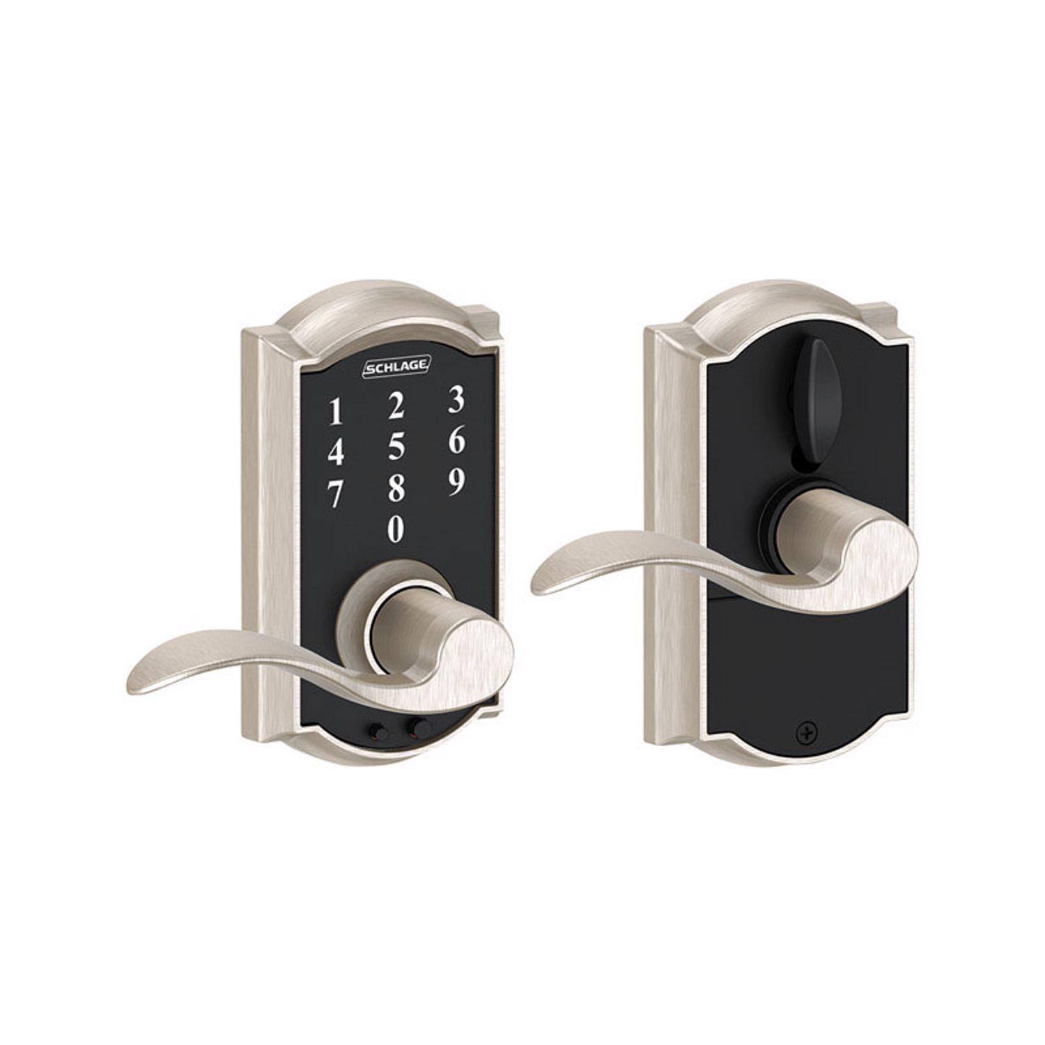 SCHLAGE, 1 2 3 4 5 6 7 8 9 0