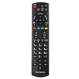 ALLIMITY - Replacement Remote Control N2QAYB000570 N2QAYB000485 N2QAYB000570, Fit for Panasonic Television TC-32LX34 TC-32LX44S - Black
